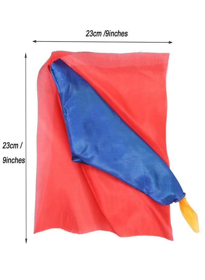 SLZBCY 4 PCS Magic Scarves Change Color Silk Scarf for Magic Trick Silk Magic Props Magician Accessories Birthday Party Gift - Image 4